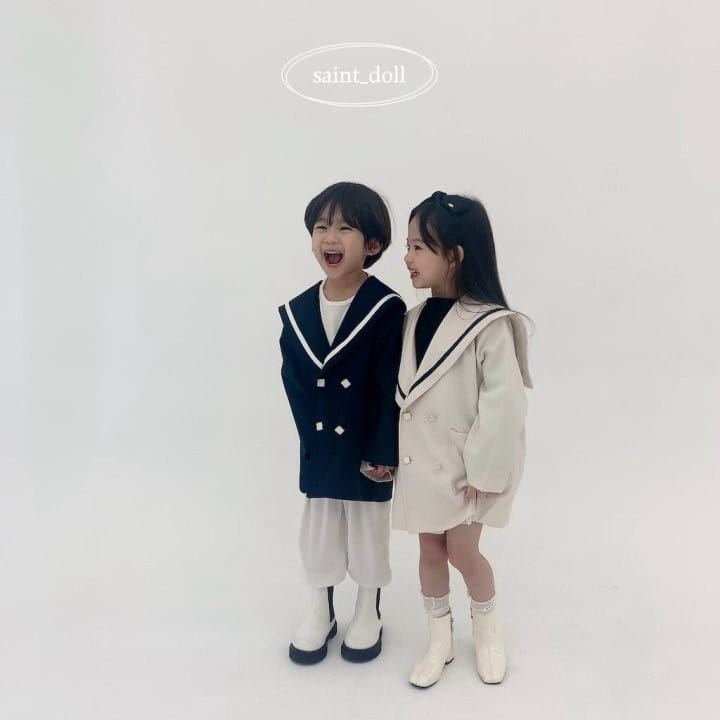 Saint Doll - Korean Children Fashion - #designkidswear - Sera Shawl Collar Jacket - 9