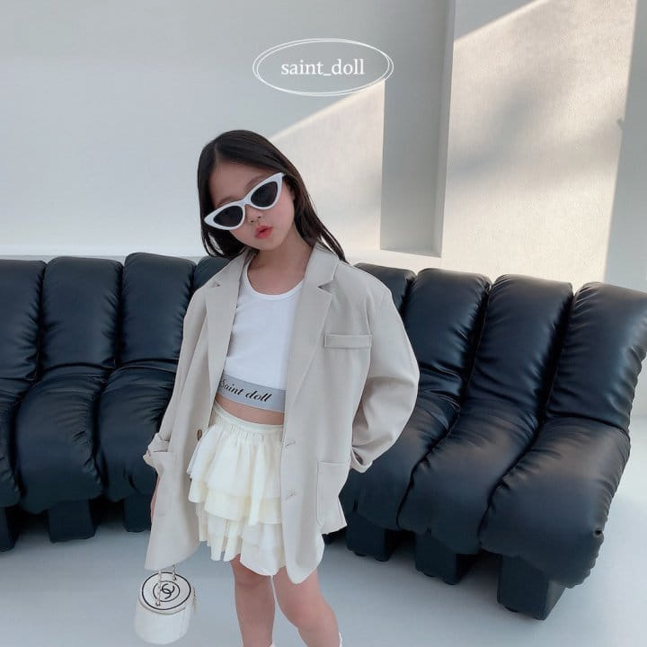 Saint Doll - Korean Children Fashion - #designkidswear - Saint Banding Sleeveless - 10