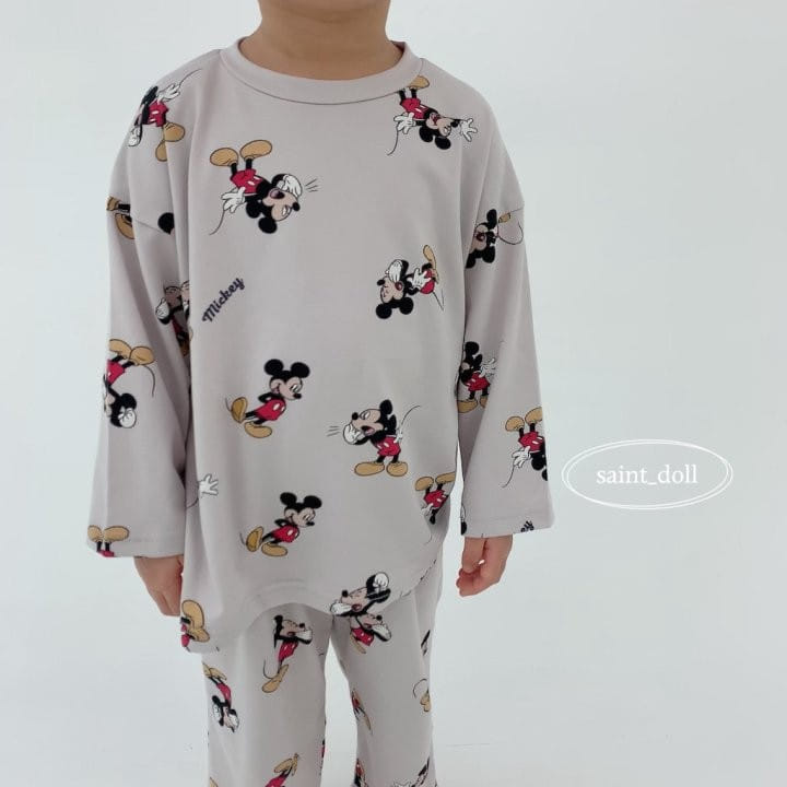 Saint Doll - Korean Children Fashion - #discoveringself - M Pajama Top Bottom Set - 5