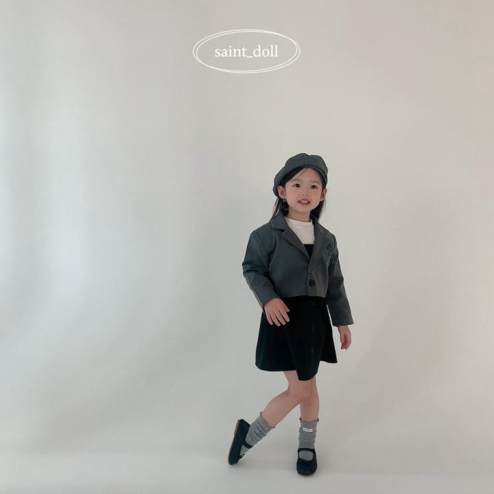 Saint Doll - Korean Children Fashion - #discoveringself - Saint Crop Jacket - 3