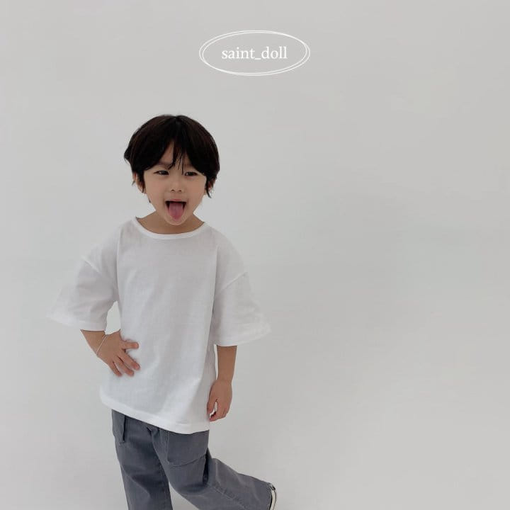 Saint Doll - Korean Children Fashion - #designkidswear - Saint Shortsleeve Tee With Mom - 4