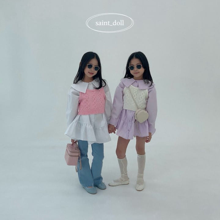 Saint Doll - Korean Children Fashion - #fashionkids - Ribbon Crop Knit - 11
