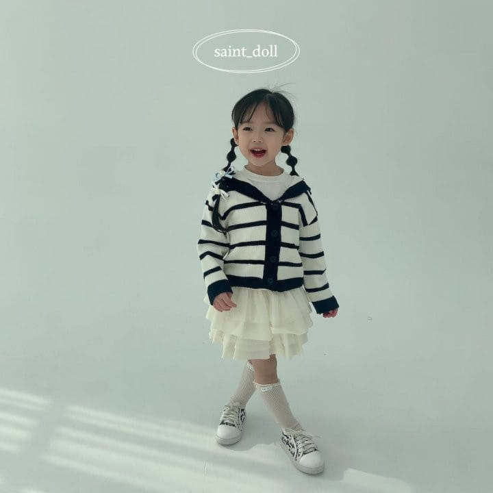 Saint Doll - Korean Children Fashion - #fashionkids - Sailor Knit Cardigan - 8
