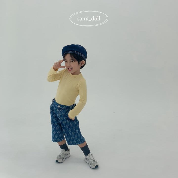 Saint Doll - Korean Children Fashion - #kidsshorts - Sweet And Sour Tee - 3