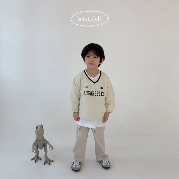 Saint Doll - Korean Children Fashion - #kidsstore - Uniform Sweatshiet  - 3