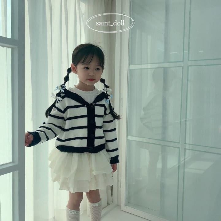 Saint Doll - Korean Children Fashion - #kidsstore - Sailor Knit Cardigan - 10