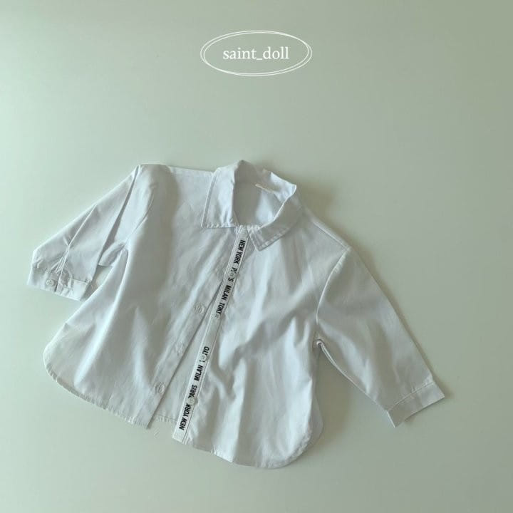 Saint Doll - Korean Children Fashion - #kidsstore - Tape Color Shirt - 2