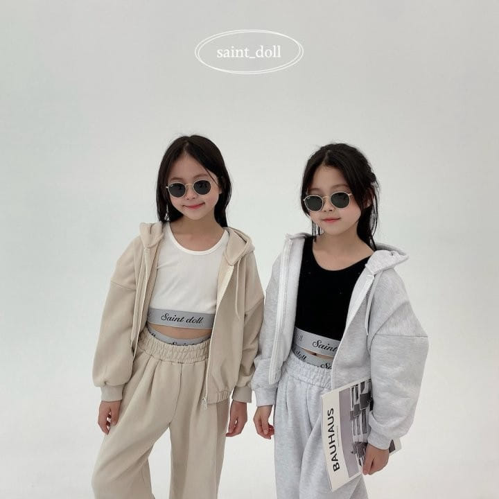 Saint Doll - Korean Children Fashion - #kidzfashiontrend - Banding Zip Up With Mom - 7