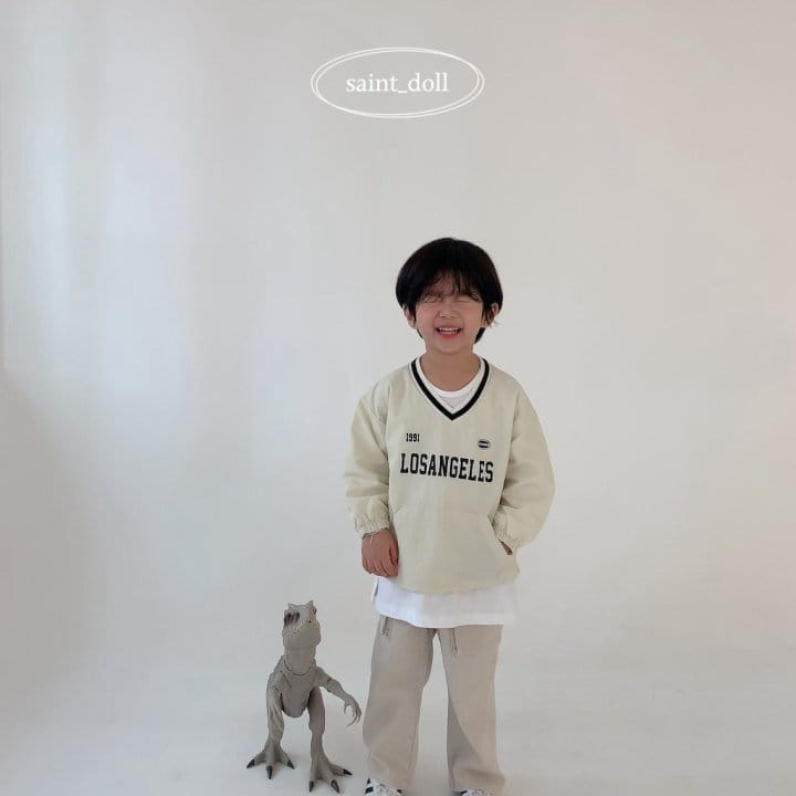 Saint Doll - Korean Children Fashion - #kidsstore - Uniform Sweatshiet  - 4