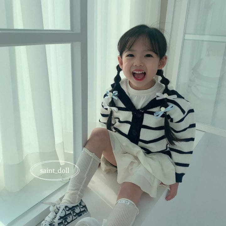 Saint Doll - Korean Children Fashion - #kidzfashiontrend - Sailor Knit Cardigan - 11