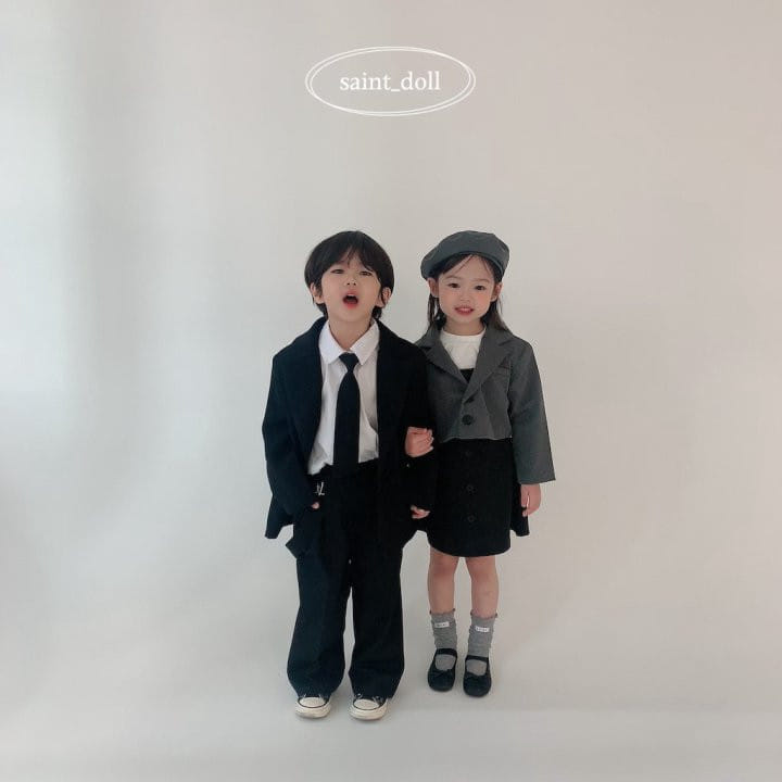 Saint Doll - Korean Children Fashion - #kidzfashiontrend - Saint Crop Jacket - 7