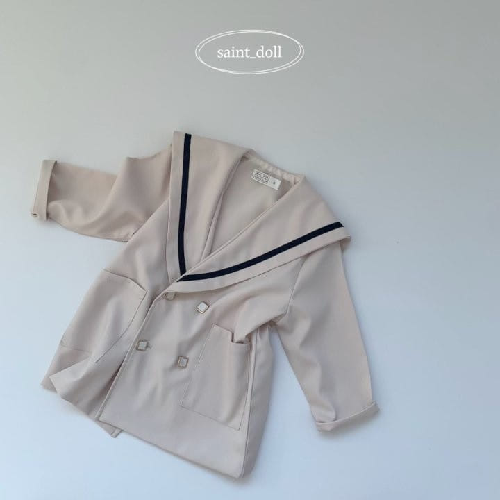 Saint Doll - Korean Children Fashion - #littlefashionista - Sera Shawl Collar Jacket - 2