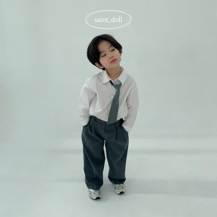 Saint Doll - Korean Children Fashion - #littlefashionista - Tape Color Shirt - 5