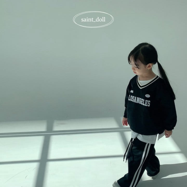 Saint Doll - Korean Children Fashion - #littlefashionista - Pin Line Wide Pants - 4