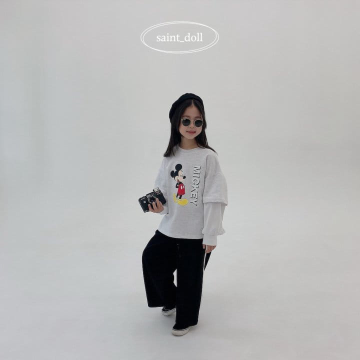 Saint Doll - Korean Children Fashion - #magicofchildhood - Overlap M Sweatshirt With Mom - 6