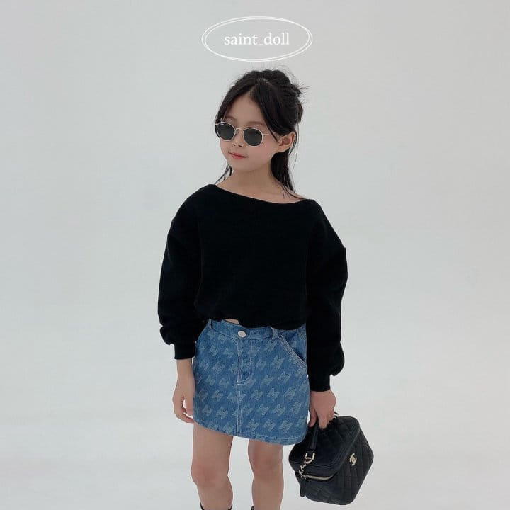 Saint Doll - Korean Children Fashion - #prettylittlegirls - Boat Neck Sweatshirt With Mom - 10