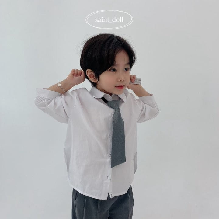 Saint Doll - Korean Children Fashion - #prettylittlegirls - Tape Color Shirt - 8