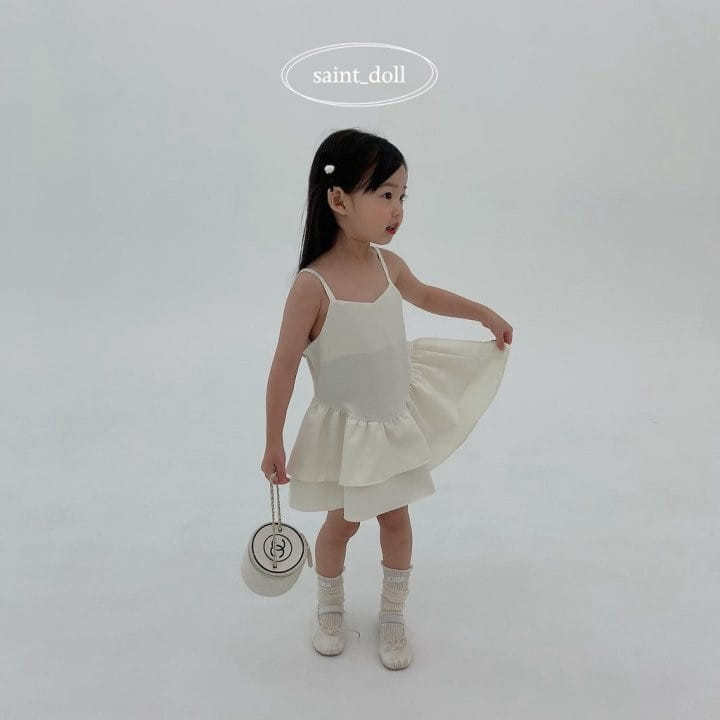 Saint Doll - Korean Children Fashion - #stylishchildhood - Satin Kang Kang One-Piece With Mom - 10