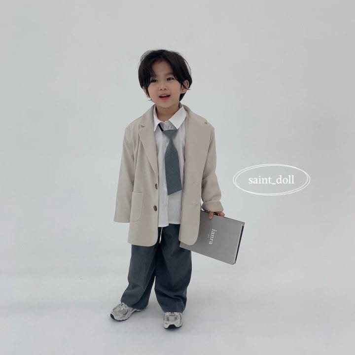 Saint Doll - Korean Children Fashion - #stylishchildhood - Tape Color Shirt - 11