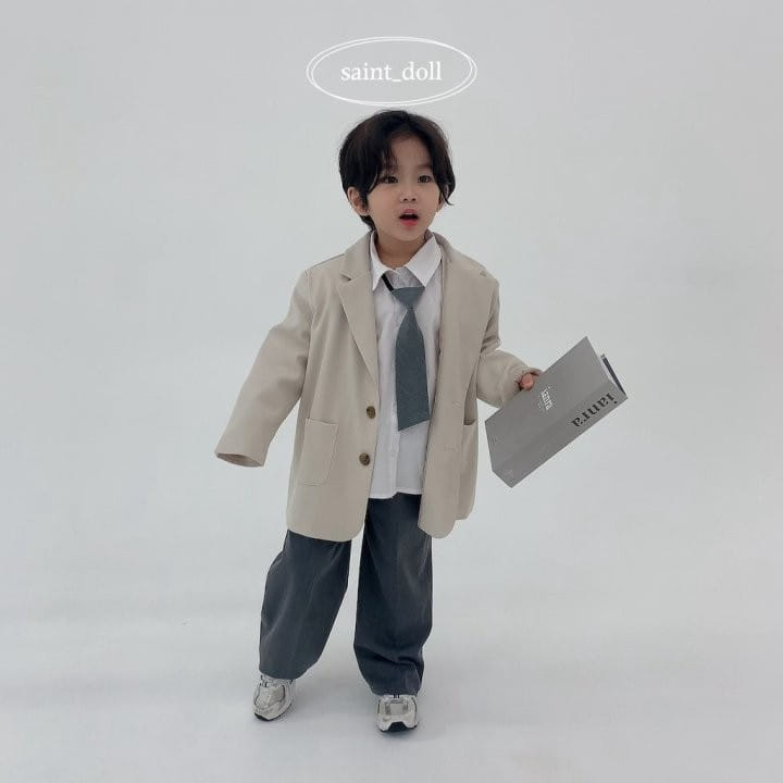 Saint Doll - Korean Children Fashion - #toddlerclothing - Tape Color Shirt - 10