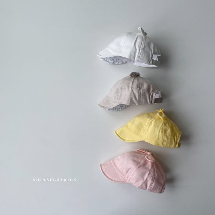 Shinseage Kids - Korean Baby Fashion - #babyboutiqueclothing - Ribbon Yamche Hat - 6