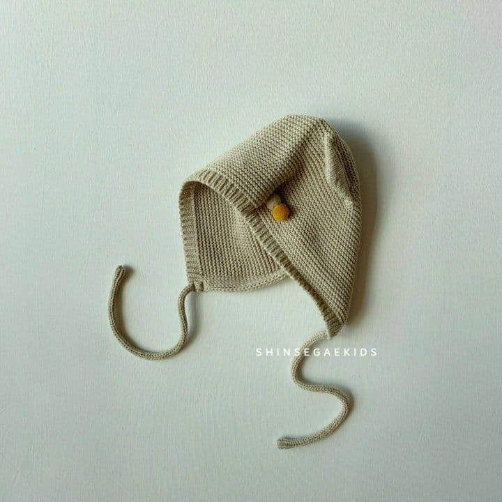 Shinseage Kids - Korean Baby Fashion - #babyoninstagram - Bead Knit Bonnet - 4