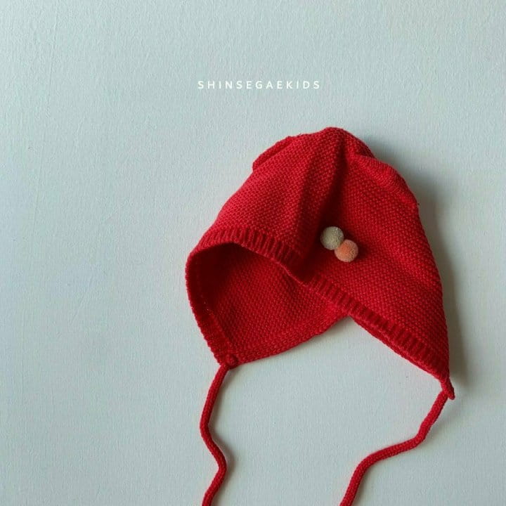 Shinseage Kids - Korean Baby Fashion - #babyoutfit - Bead Knit Bonnet - 6