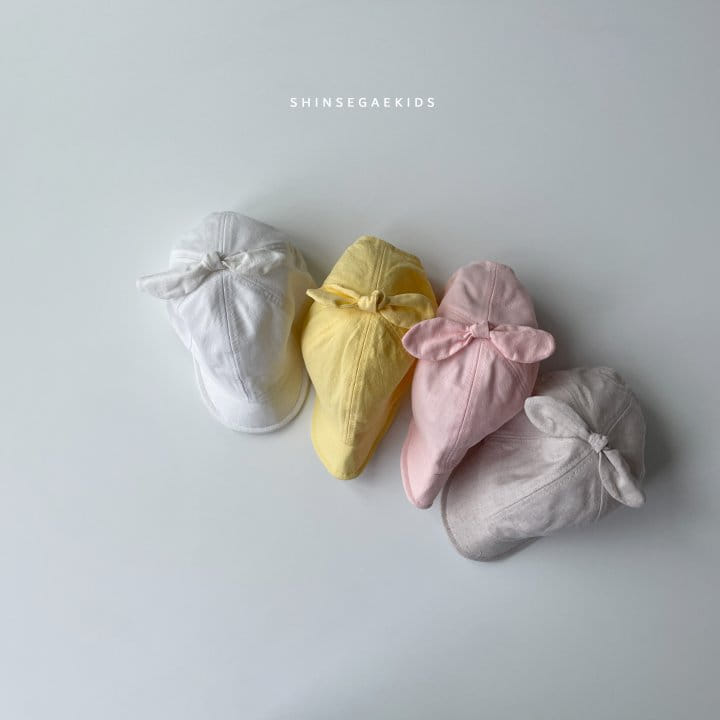 Shinseage Kids - Korean Baby Fashion - #babywear - Ribbon Yamche Hat