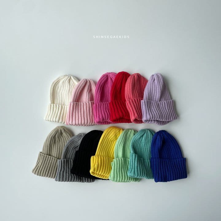 Shinseage Kids - Korean Children Fashion - #discoveringself - Spring Rib Beanie - 2