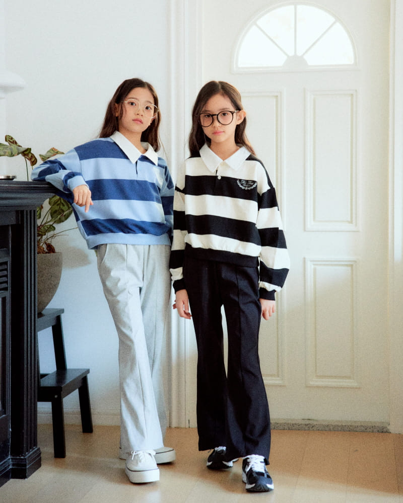 Sm2 - Korean Children Fashion - #Kfashion4kids - Spring Collar Tee - 5