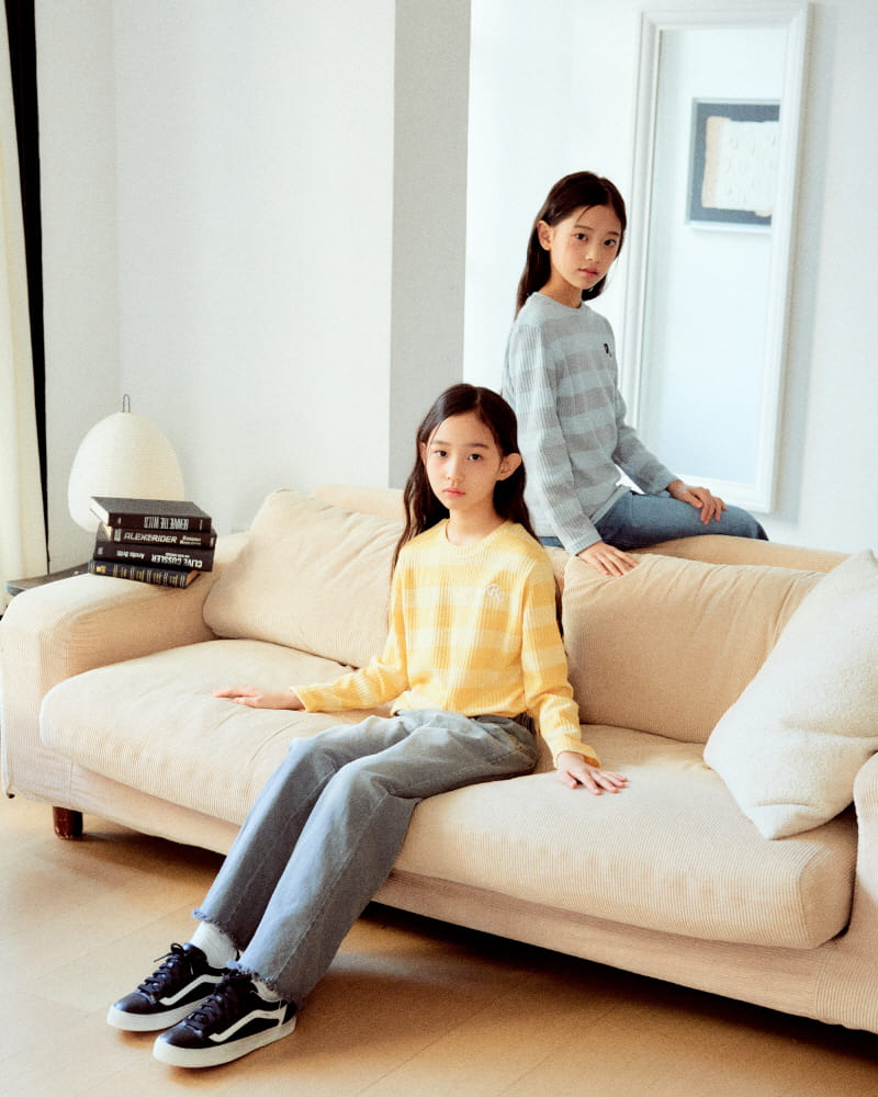 Sm2 - Korean Children Fashion - #kidzfashiontrend - ST Knit Tee - 4