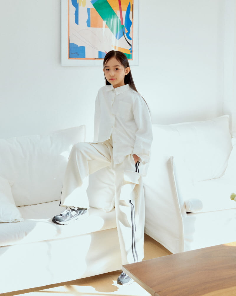 Sm2 - Korean Children Fashion - #Kfashion4kids - Long Shirt - 3