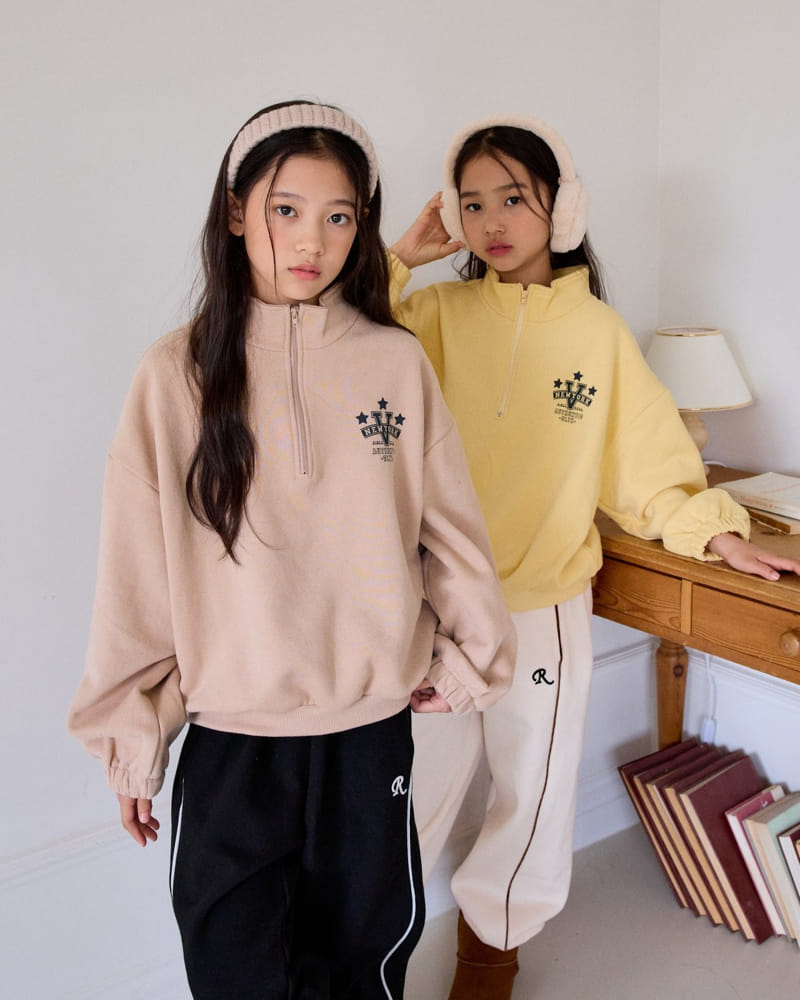 Sm2 - Korean Children Fashion - #Kfashion4kids - Butter Zip Up Sweatshirt - 10