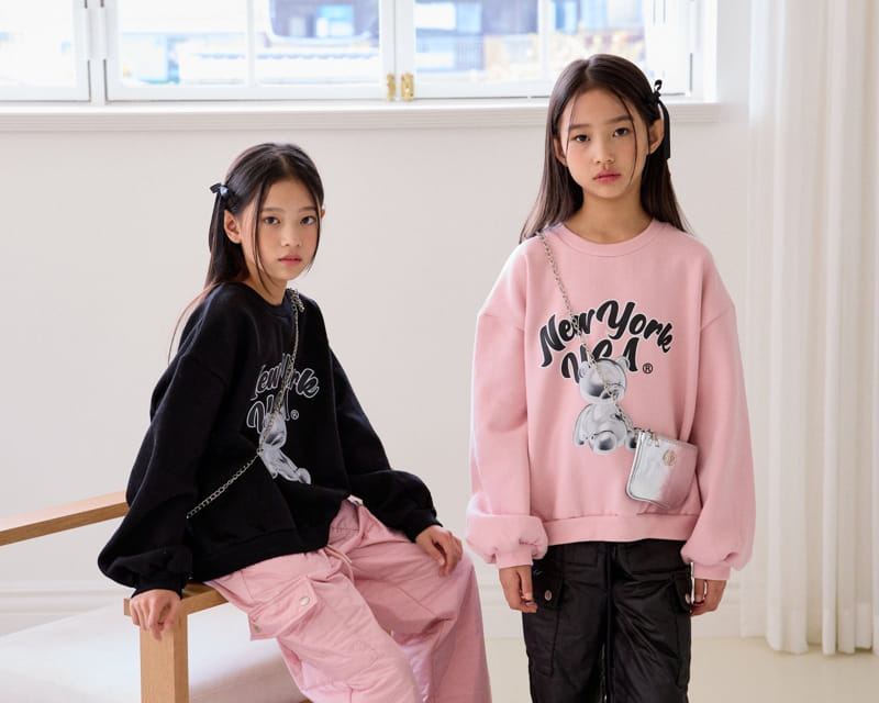 Sm2 - Korean Children Fashion - #childofig - New York Bear Sweatshirt - 7