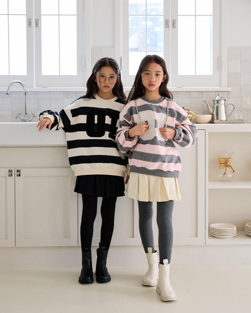 Sm2 - Korean Children Fashion - #designkidswear - Number ST Sweatshirt - 10