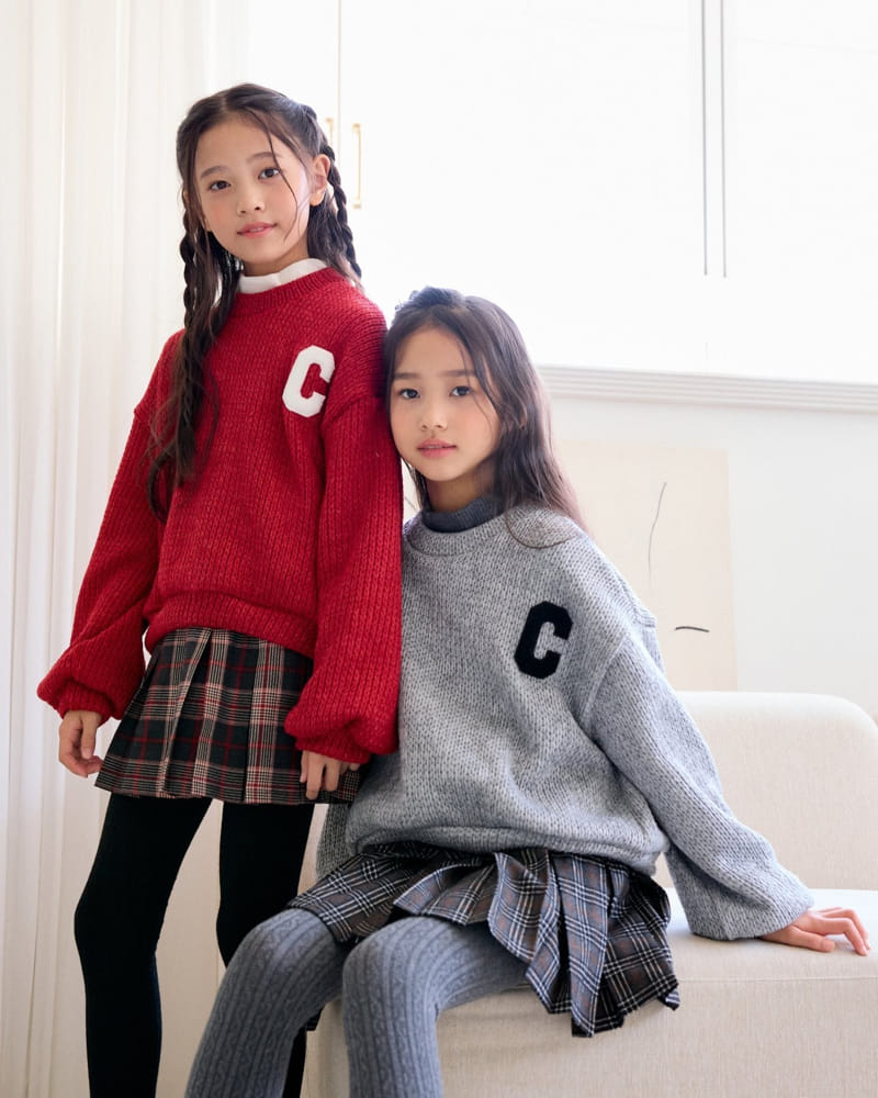 Sm2 - Korean Children Fashion - #designkidswear - Check W Skirt - 4