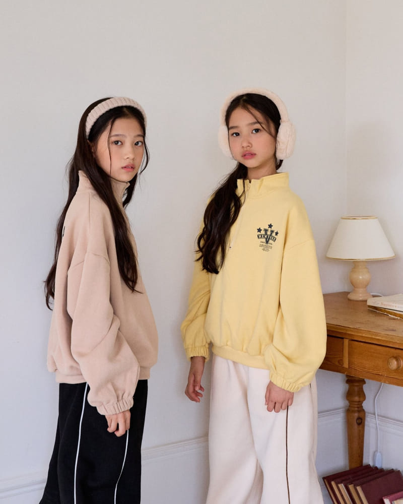 Sm2 - Korean Children Fashion - #kidsshorts - Butter Zip Up Sweatshirt - 7