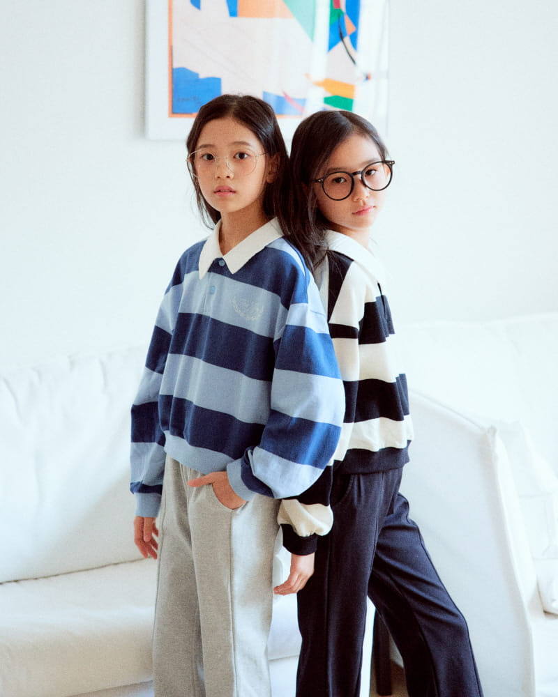 Sm2 - Korean Children Fashion - #kidsstore - Spring Collar Tee - 3