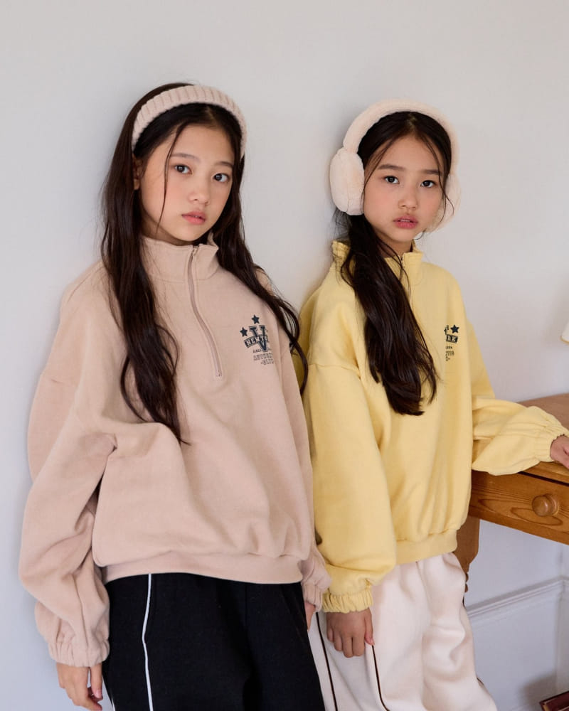 Sm2 - Korean Children Fashion - #kidsstore - Butter Zip Up Sweatshirt - 8