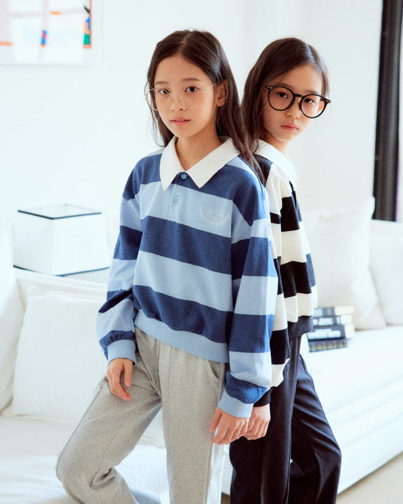 Sm2 - Korean Children Fashion - #kidsstore - Spring Collar Tee - 4