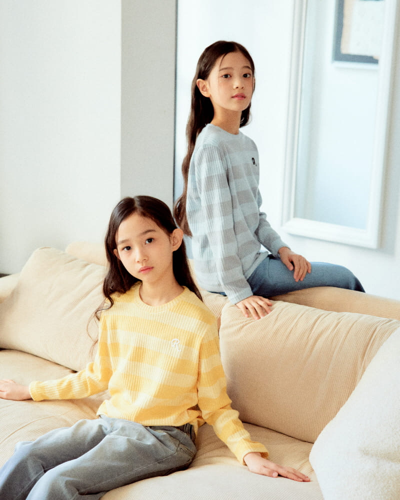 Sm2 - Korean Children Fashion - #littlefashionista - ST Knit Tee - 5