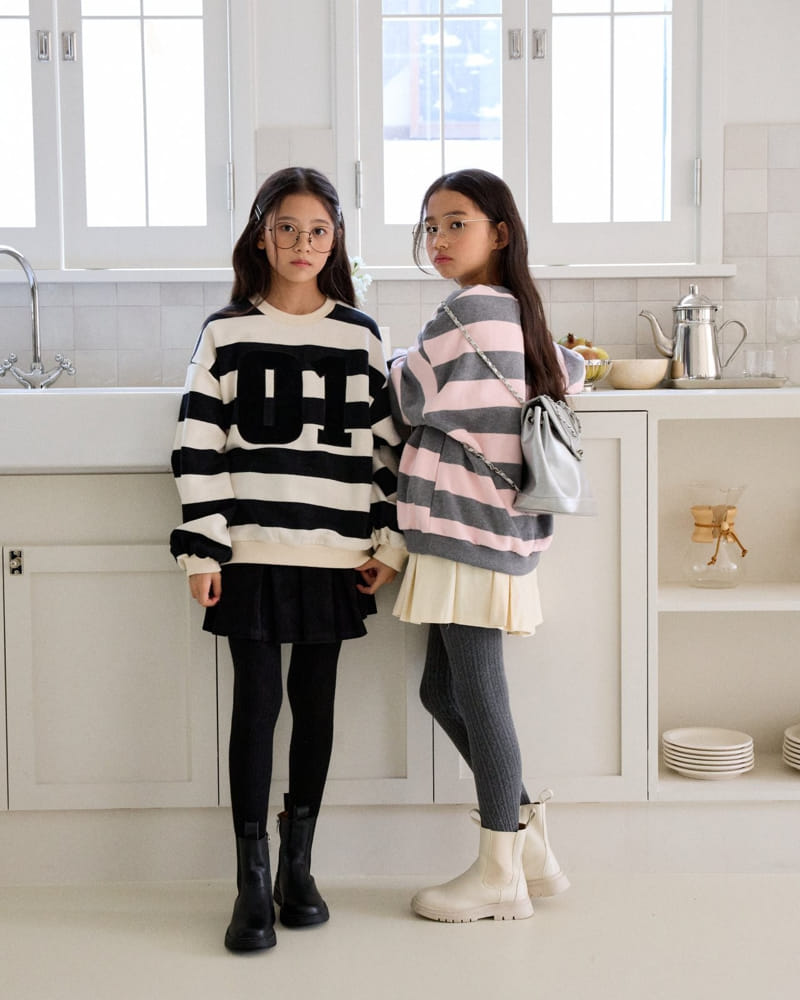 Sm2 - Korean Children Fashion - #littlefashionista - Number ST Sweatshirt