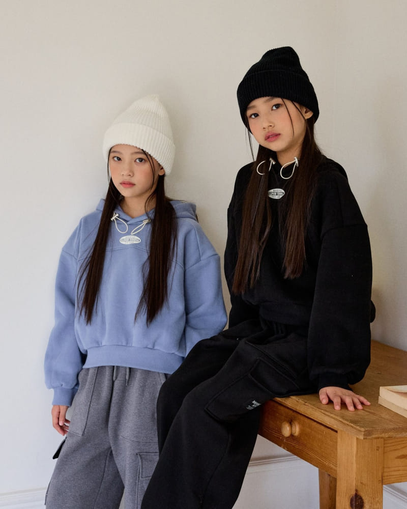 Sm2 - Korean Children Fashion - #magicofchildhood - Slit Hoody Tee - 9