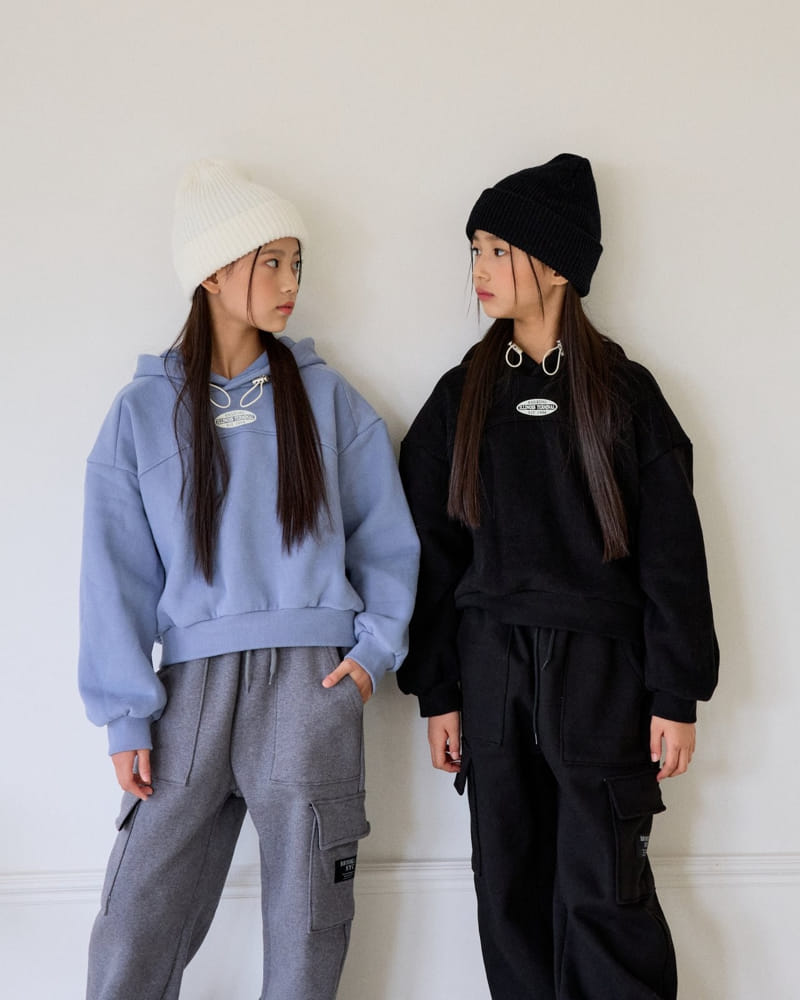 Sm2 - Korean Children Fashion - #prettylittlegirls - Slit Hoody Tee - 11