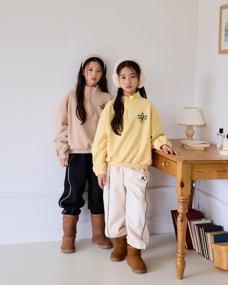 Sm2 - Korean Children Fashion - #stylishchildhood - Butter Zip Up Sweatshirt