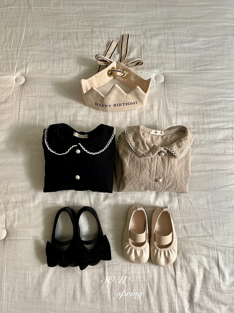 So U - Korean Baby Fashion - #babyoutfit - linen Collar Jumpsuit - 7