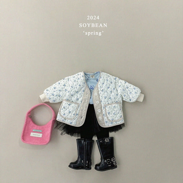 Soybean - Korean Children Fashion - #Kfashion4kids - Span Ribbon Slim Tee - 6