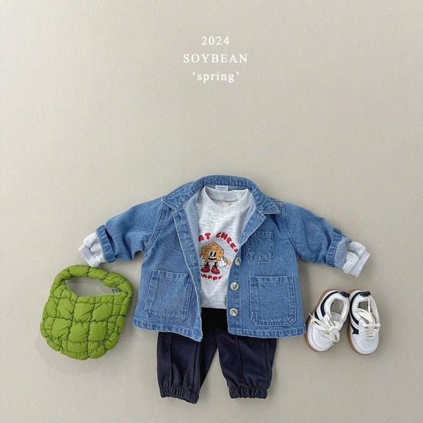 Soybean - Korean Children Fashion - #Kfashion4kids - Spring Denim Jacket - 5