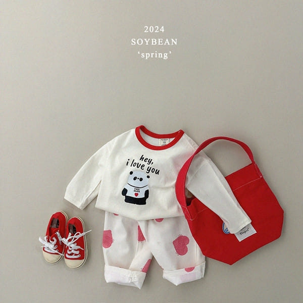 Soybean - Korean Children Fashion - #stylishchildhood - Give Me a Hug  Panda Tee - 4
