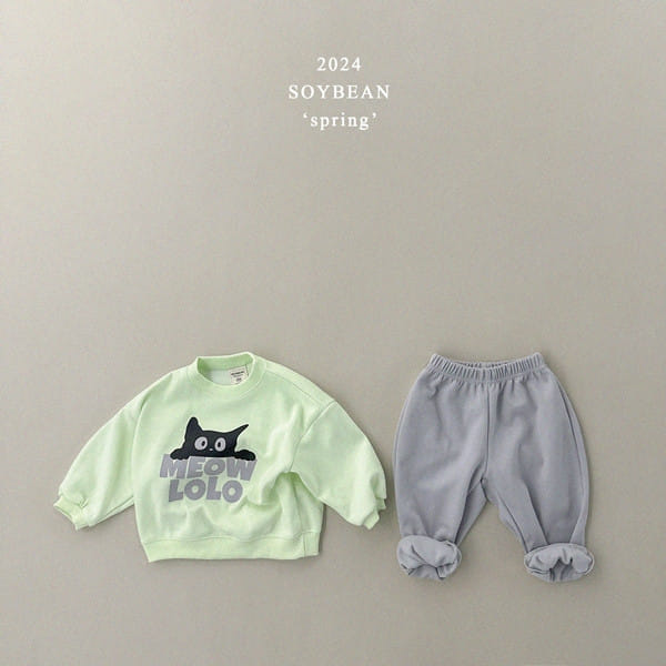 Soybean - Korean Children Fashion - #childofig - Lolo Color Top Bottom Set - 7